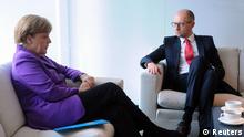 Меркель и Яценюк обсудят конфликт с Россией