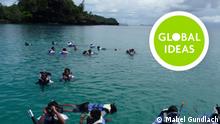 Schnorcheln in der Schule - Unterricht auf Palau
