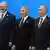 Президенты Беларуси, Казахстана и России (слева направо)