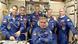 Die Crew auf der ISS nach der Ankunft der Astronauten Alexander Gerst, Maxim Surajew und Reid Wiseman (Foto: NASA) Die Crew auf der ISS nach der Ankunft der Astronauten Alexander Gerst, Maxim Surajew und Reid Wiseman (Foto: NASA)