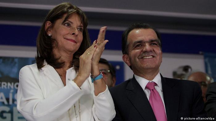 Kolumbien Präsidentenwahl 28.05.2014 (picture-alliance/dpa)