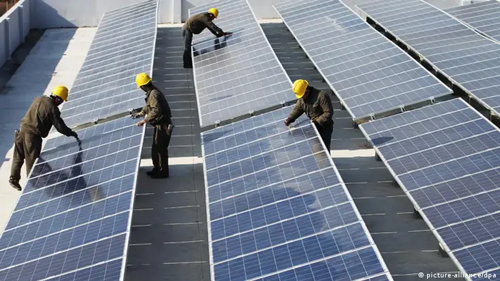 Solarpark in China