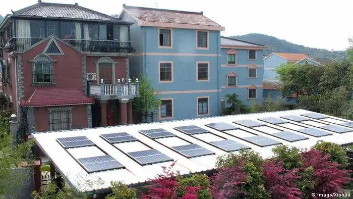 Dachanlagen Photovoltaik in China