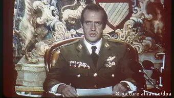 Bildergalerie Abdankung König Juan Carlos Putsch 1981 Fernsehrede