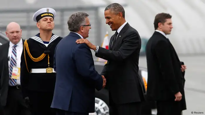 Obama in Warschau 03.06.2014
