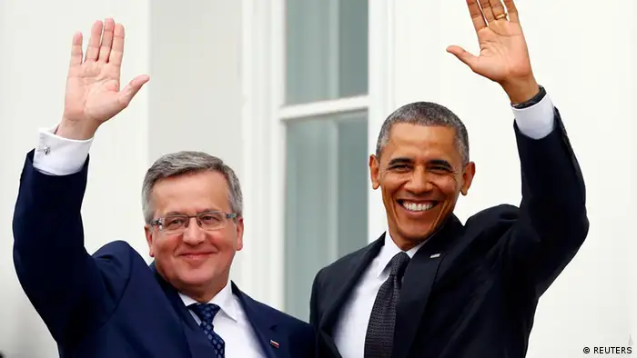 Obama Besuch in Warschau 03.06.2014