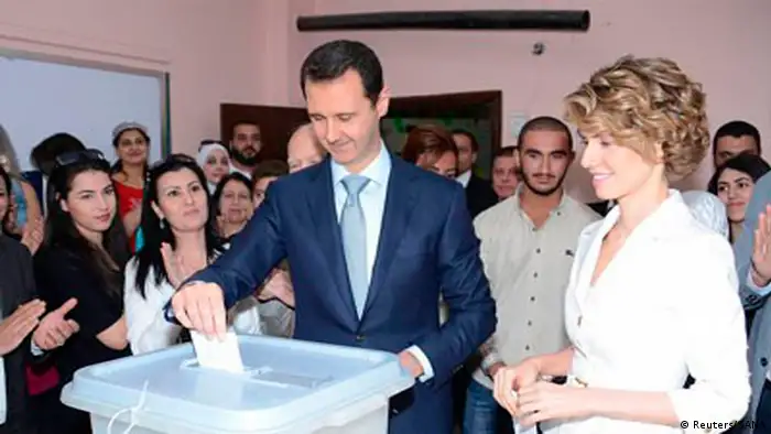 Wahlen in Syrien Assad 03.06.2014