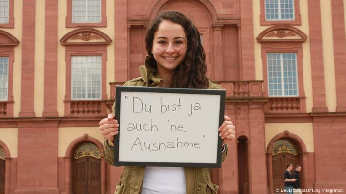 Fotoaktion Auch ich bin Deutschland Farah A. aus Mannheim - Copyright: Deutschlandstiftung Integration