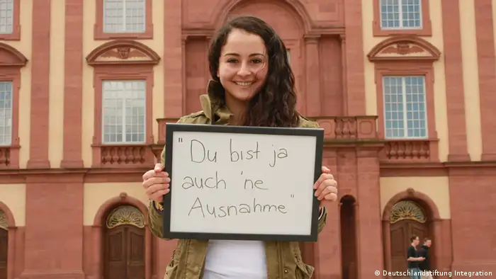 Fotoaktion Auch ich bin Deutschland Farah A. aus Mannheim - Copyright: Deutschlandstiftung Integration