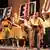 Dancers on stage on Munich for Mandela Trilogy
