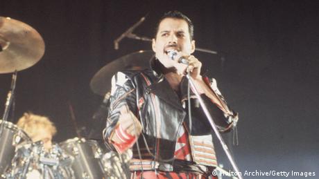 Queen-Sänger Freddie Mercury 1984