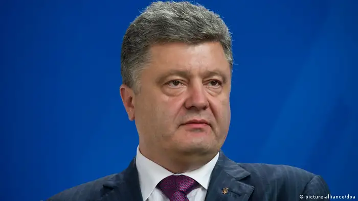 Ukraine Staatspräsident Petro Poroschenko