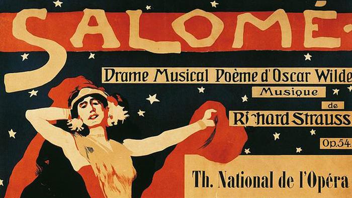  Poster of the opera Salome by Richard Strauss