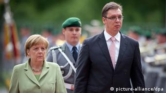 Merkel mit Vucic 11.06.2014 Berlin