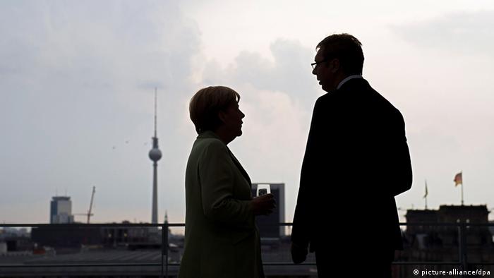 Merkel und Vucic im Bundeskanzleramt 11.06.2014