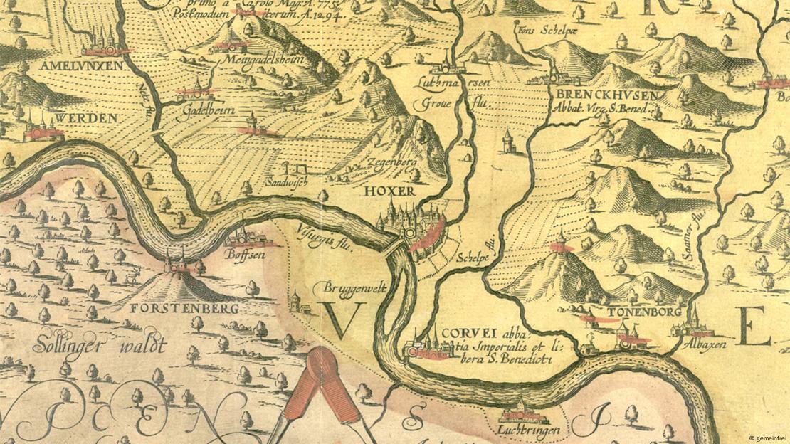 Карта 1620 года