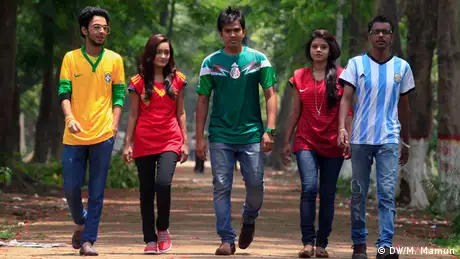 Bangladesch - Fußballfans