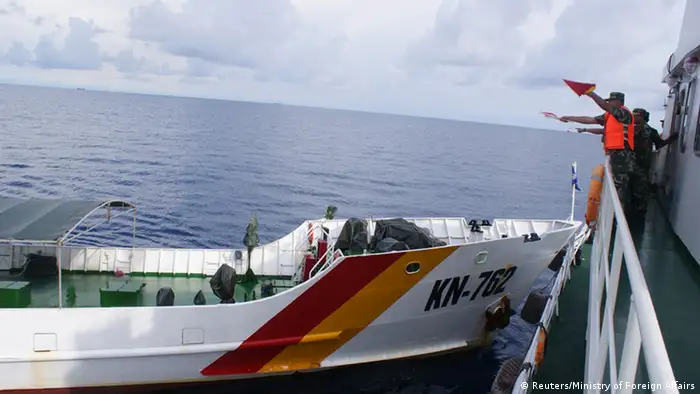 China Vietnam Schiffe Zusammenstoß vom 02.05.2014