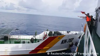 China Vietnam Schiffe Zusammenstoß vom 02.05.2014