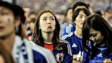 FIFA WM 2014 Japan vs. Elfenbeinküste Fans 15.6.2014