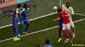 WM 2014 Gruppe E 1. Spieltag Schweiz Ecuador Tor 1:1
