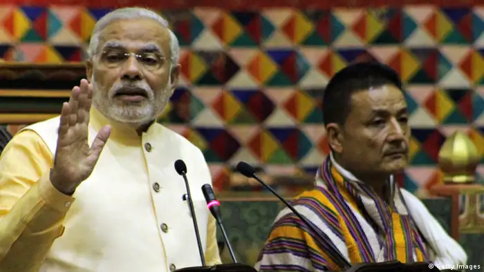 Bhutan - Indiens Premierminister Narendra Modi zu Besuch (Getty Images)