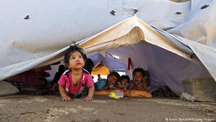 Irakische Fllüchtlinge in Erbil, Nordirak (Karim Sahib/AFP/Getty Images)
