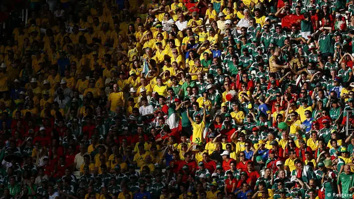 FIFA Fußball WM 2014 Brasilien Mexiko Fans