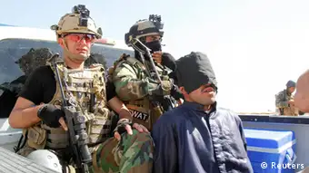 Irak Konflikt Kurdische Soltaten nehmen ISIS Kämpfer fest