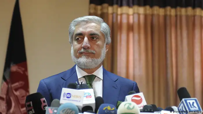 Abdullah Abdullah Kandidat Wahlen Afghanistan