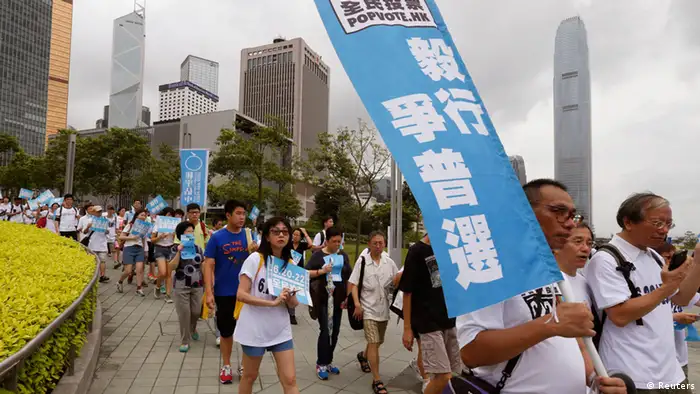 Hongkong Onlinereferendum 20.06.2014
