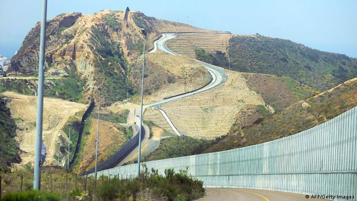 Grenzzaun an der US-amerikanisch-mexikanischen Grenze (AFP/Getty Images)