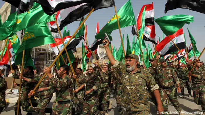 Irak Schiiten-Miliz in Bagdad