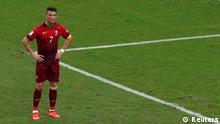 WM 2014 Gruppe G 2. Spieltag USA - Portugal Ronaldo