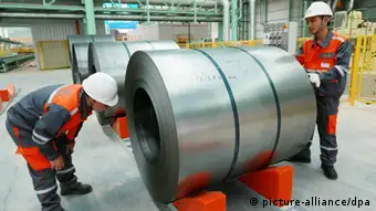 Symbolbild China Industrie Arcelor Mittal Automotive Steel Co. in Hunan