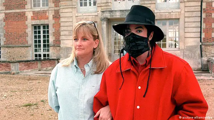 Michael Jackson mit Debbie Rowe