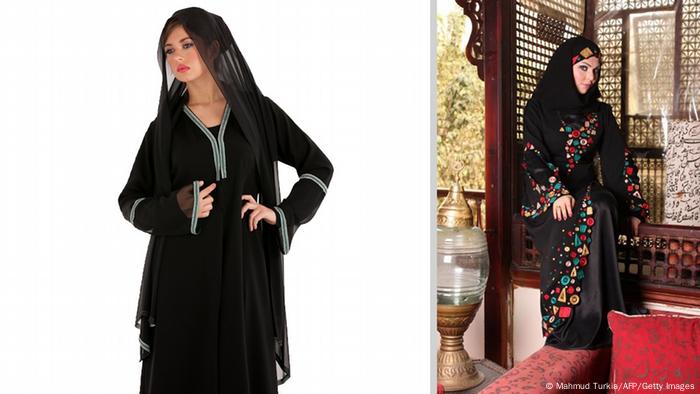 Arabische Frauenmode, modern und traditionell