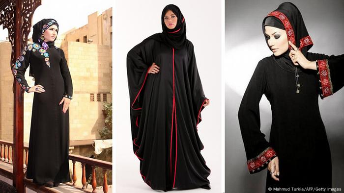 Arabische Frauenmode, modern und traditionell