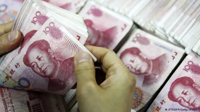 China Yuan Währung Geld