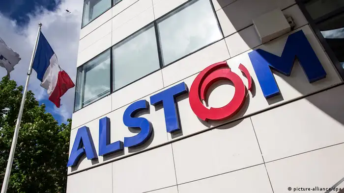 Logo Alstom Frankreich (picture-alliance/dpa)