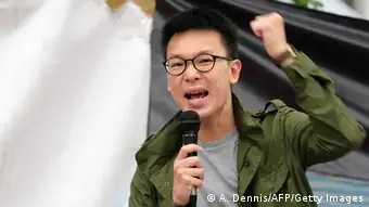 Taiwan China Studentenprotest Lin Fei-fan