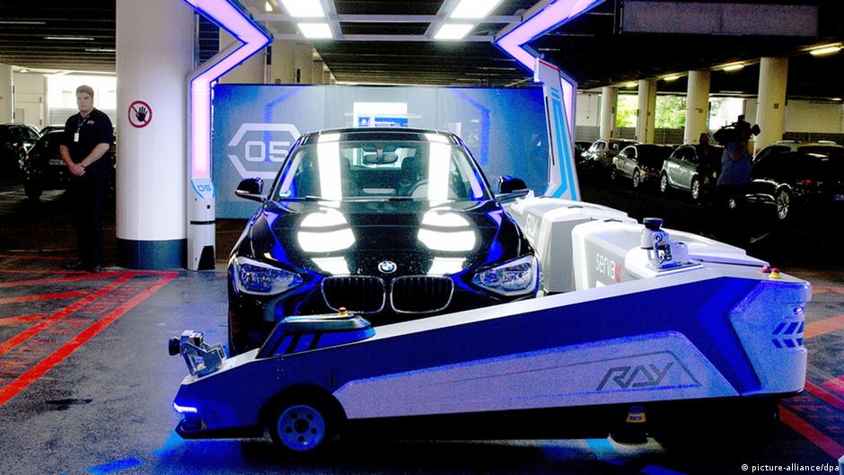 Weltneuheit Park Roboter Am Flughafen