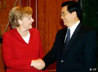胡锦涛将来要打交道的德国女总理