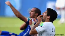 سواريز يخضع لعلاج نفسي للتخلص من عض المنافسين