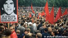 Deutschland Demonstration gegen Notstandgesetze 1968 in Bonn