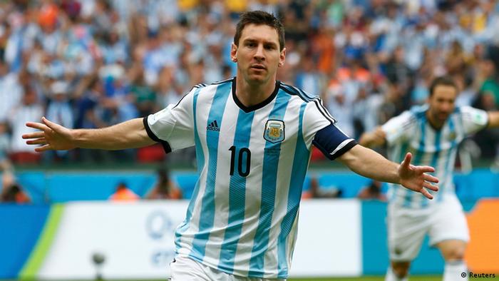 Fußball WM 2014 Argentinien Nigeria Lionel Messi