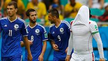Fútbol: critican a federación bosnia por amistoso con Rusia