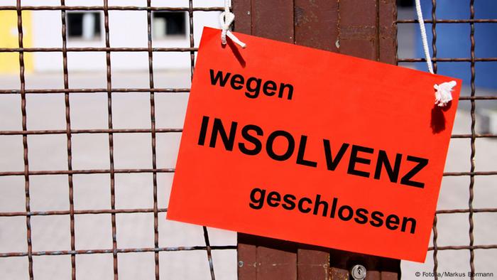 Schild Insolvenz