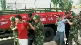 China Uiguren vor Execution 16.06.2014