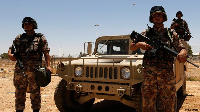 Jordanien Soldaten an der Grenze zu Irak 25.06.2014